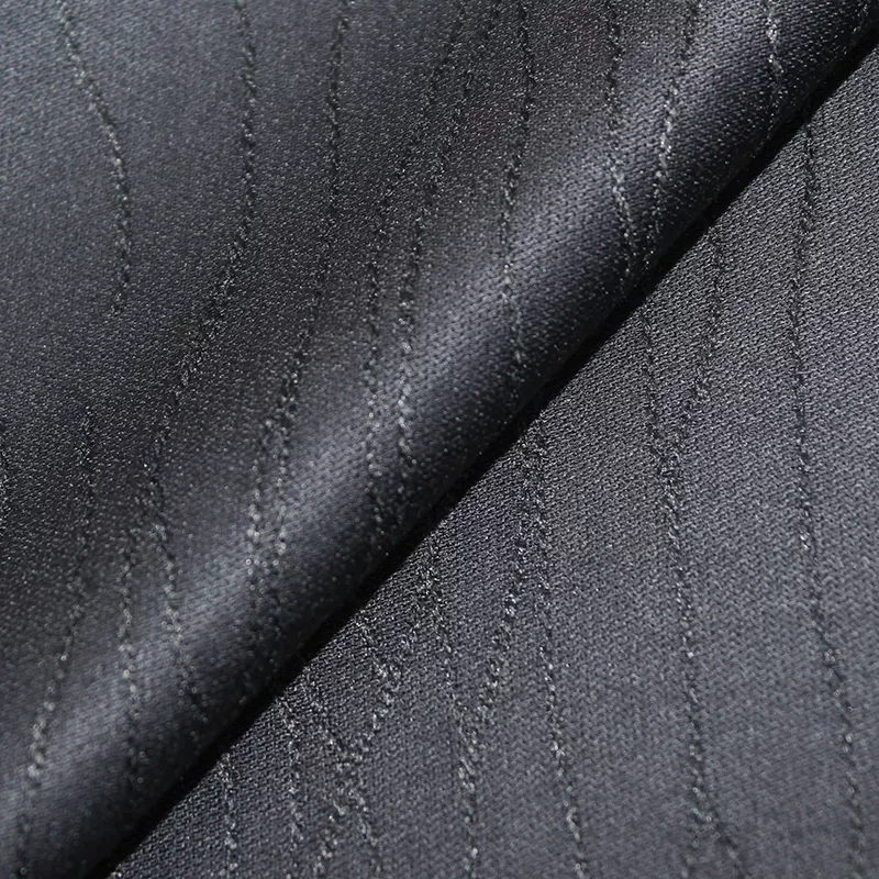 Luxury Jacquard Thobe Fabric Wholesale - Premium Spun Poly / TR / Bamboo Blend for High-End Arab Kandura